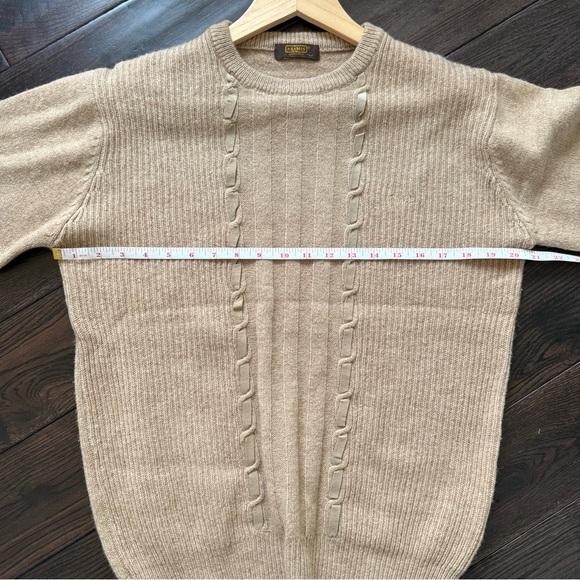 Vintage Aramis Beige Knit Sweater - Picture 5 of 10
